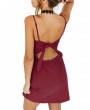 Sexy Women Mini Slim Dress Strappy Open Back Sleeveless Adjustable Strap Casual Beach Holiday Dress