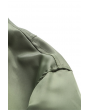 Black Stand Collar Zipper Slim-fit Men's Bomber Jacket